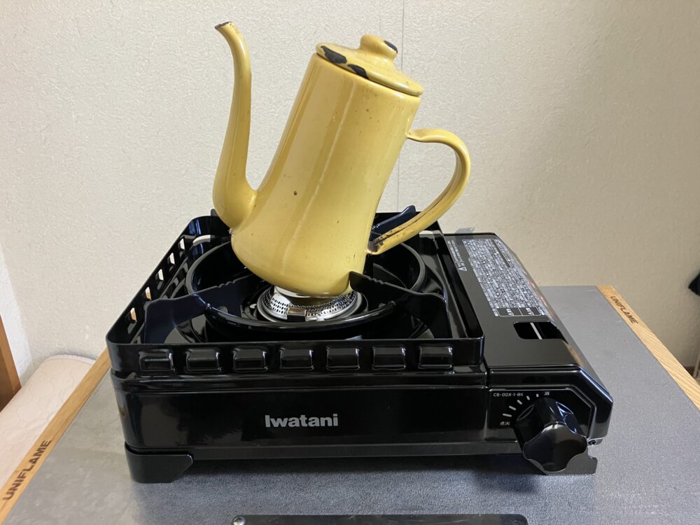 タフまる　小さいクッカー置けない