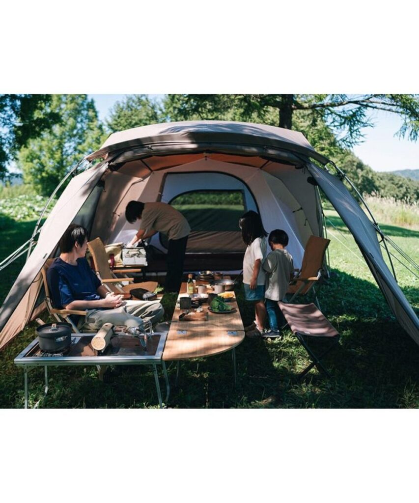 スノーピーク　2ルーム　前室広い