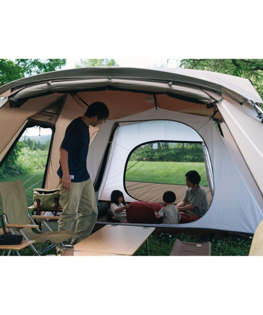 ランドネストシェルター　サイズ感