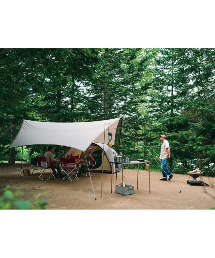 ランドネストタープセット　サイズ感２